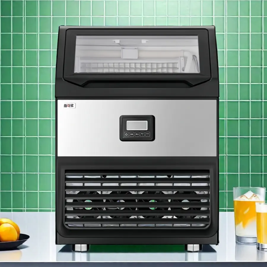 Commercial Floor Water Flowing Type Compact Ice Making Machine with Adjustable Ice Size Settings — image 5