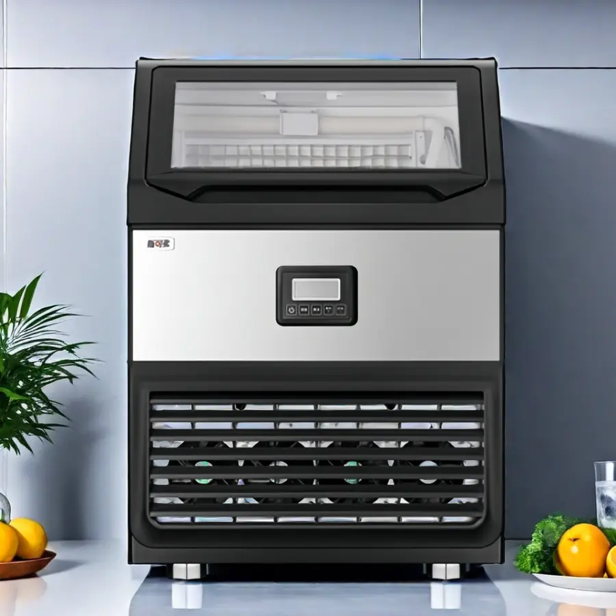 Commercial Floor Water Flowing Type Compact Ice Making Machine with Adjustable Ice Size Settings — image 6