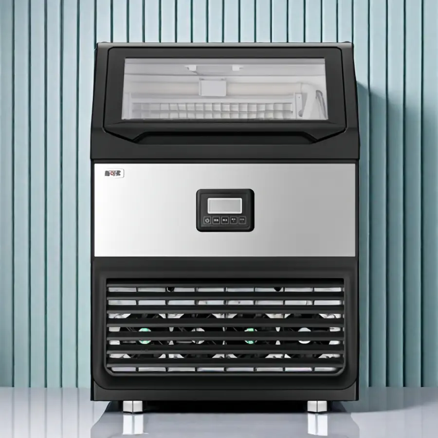 Commercial Floor Water Flowing Type Compact Ice Making Machine with Adjustable Ice Size Settings — image 7