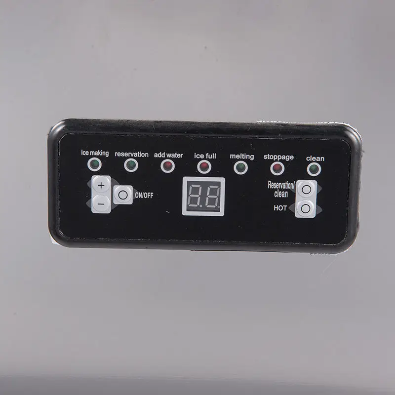 High Performance 110v/220v Commercial Ice Cube Maker for Restaurants Bars Coffee Shops Milk Tea Rooms Electric for Household Use — image 3