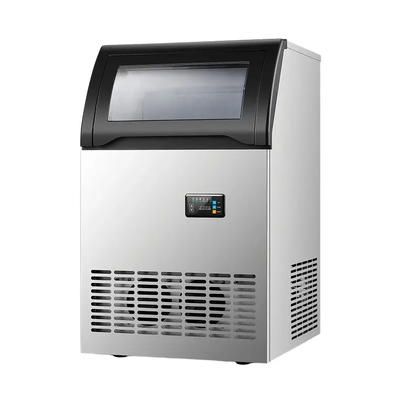 Large Size 55kg/day Electric Stainless Steel Gourmet Ice Machine for Cocktail Beverages Commercial Use Energy Efficient — view 1