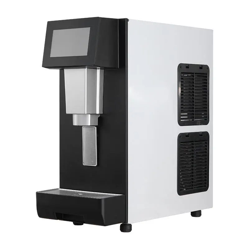Commercial Portable 40-50kg/24H Countertop Electric Self-Cleaning Machine for Coffee Shops and Households Nugget Ice Mak — view 1