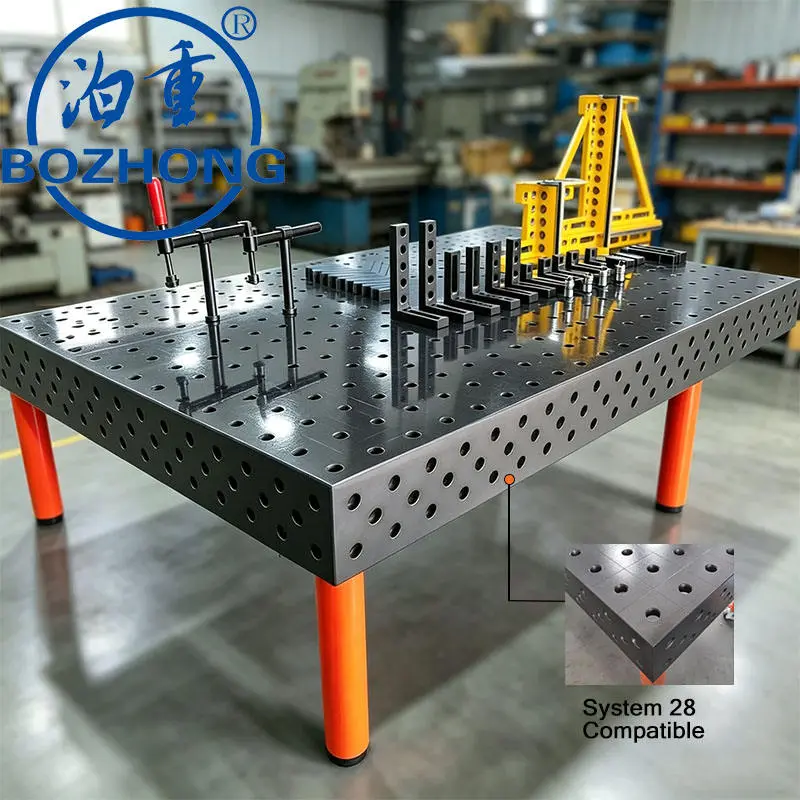 1200*1200*200mm Multi-hole Welding Surface Panel 3D Welding Table — image 3