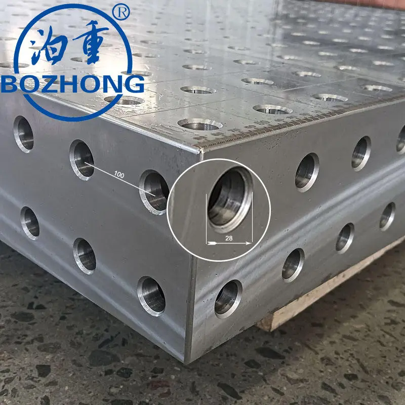 1200*1200*200mm Multi-hole Welding Surface Panel 3D Welding Table — image 4