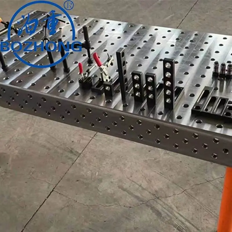 Promotion Steel Welding Table Welding Table Fixture 3D Flexible Platform for Cast Iron — view 6