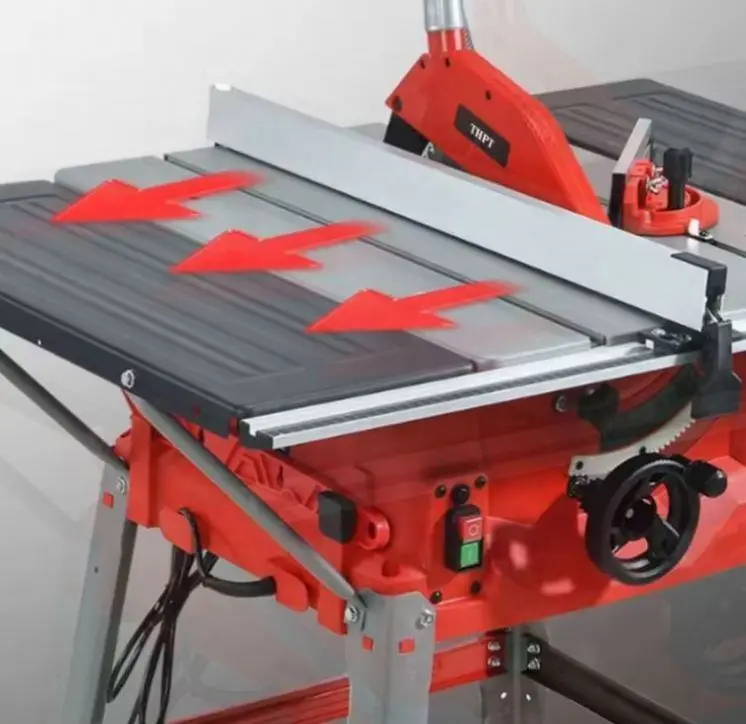 Hot Sale Multifunctional Miter Cut Table Saw Machine for Woodworking & Theatre Cutting According to Radio — image 4