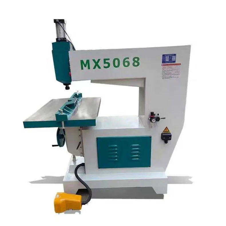 Woodworking High Speed Pedal Vertical Shaper Milling Shaping Machine for Soles Handicrafts Furniture Tea Tables Dining Tables — image 5