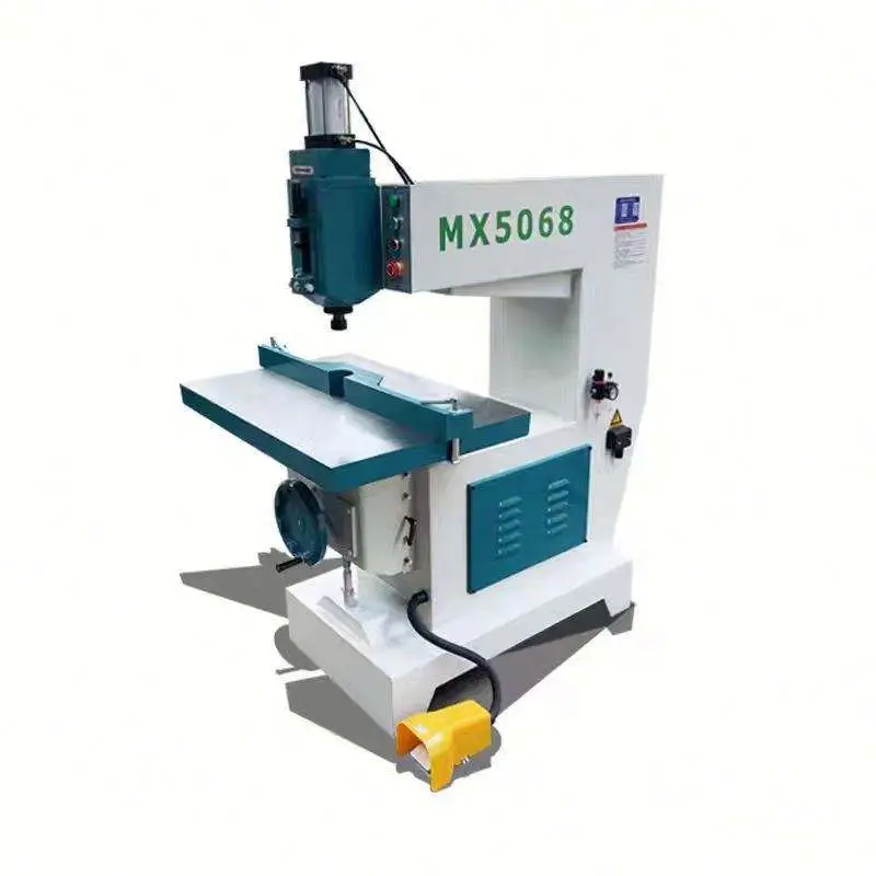Woodworking High Speed Pedal Vertical Shaper Milling Shaping Machine for Soles Handicrafts Furniture Tea Tables Dining Tables — image 6