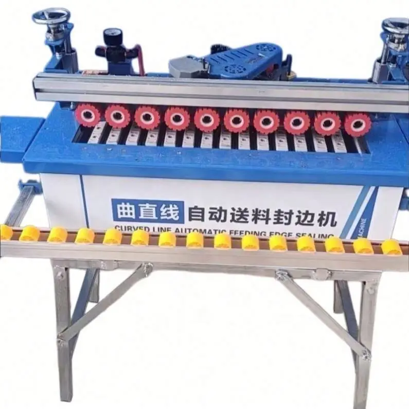 Automatic High-Speed Motor-Driven Edge Banding Machine for Woodworking with Box Structure and Irregular Shape Capability — image 4