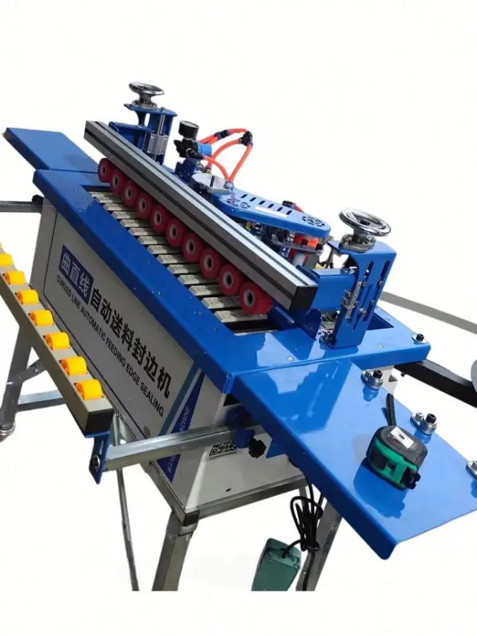 Automatic High-Speed Motor-Driven Edge Banding Machine for Woodworking with Box Structure and Irregular Shape Capability — image 5