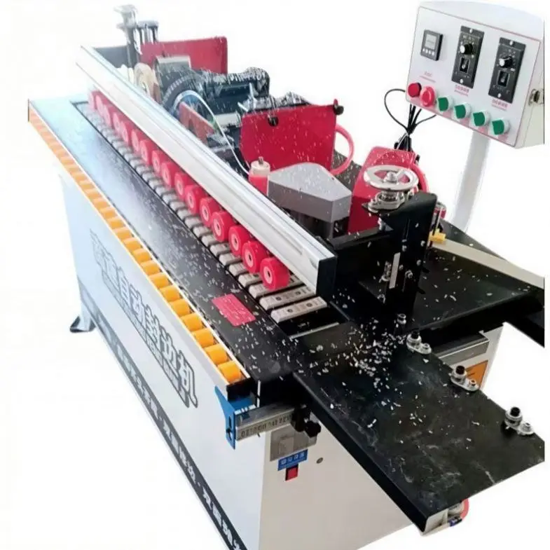 Portable Small Edge Banding Machine with Speed Control & Press — image 3