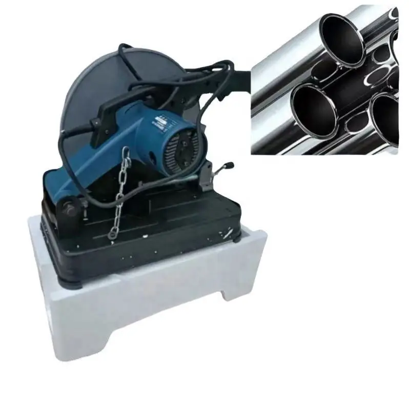 Electric Steel Metal Cutting Machine Hand Operate Copper Wire Cut Industrial Equipment Automatic Wood Saw Machines — view 1