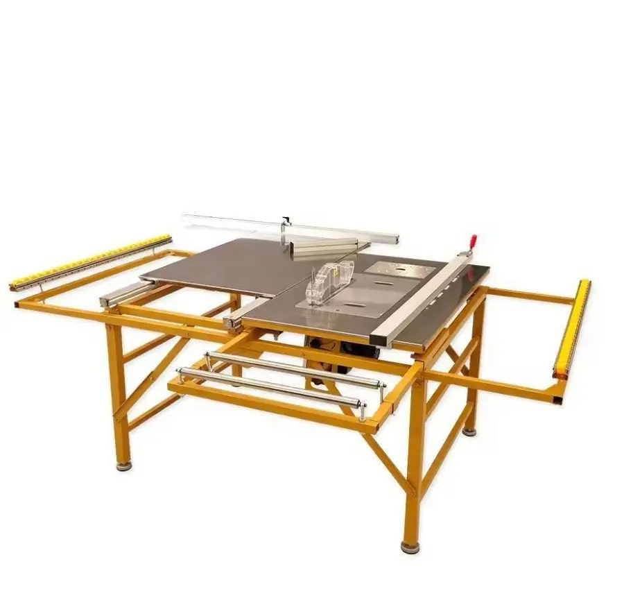 Vertical Wood Table Saw Machine Mini Multifunction Sliding Panel Double Blade Hot Sale Motor Core Best Seller — image 3