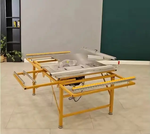 Vertical Wood Table Saw Machine Mini Multifunction Sliding Panel Double Blade Hot Sale Motor Core Best Seller — image 6