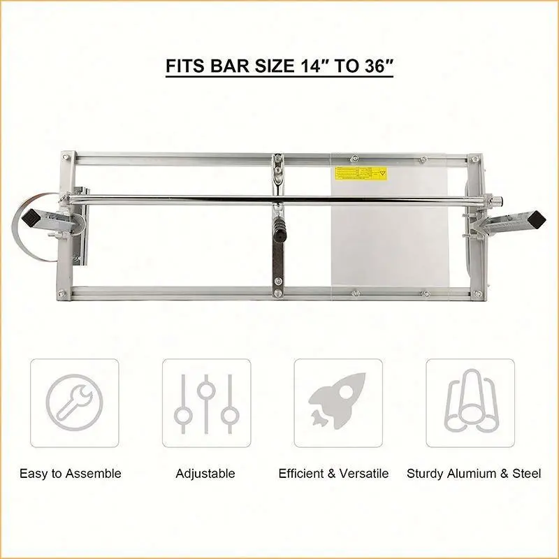 Small Portable 36-Inch Chainsaw Mill Sawmill for Wood Cutting and Milling with Guide Bar for Chain Saw Wood Saw Machines — image 3
