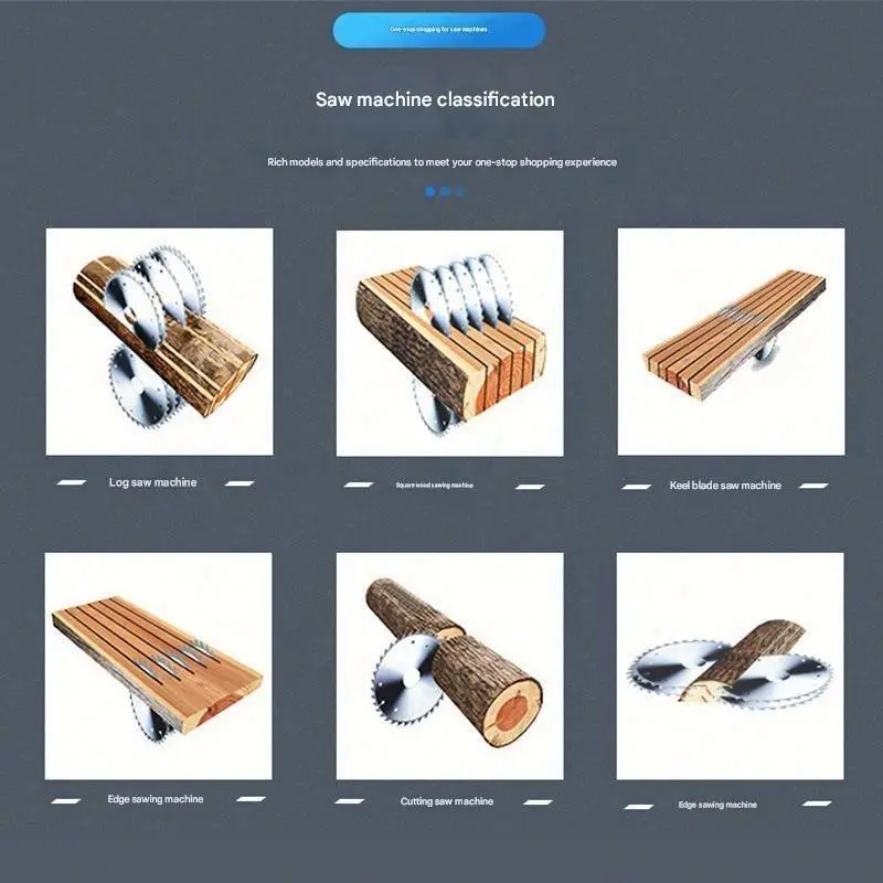 Automatic Cutting Machine for Large Wood Into Small Pieces — image 2