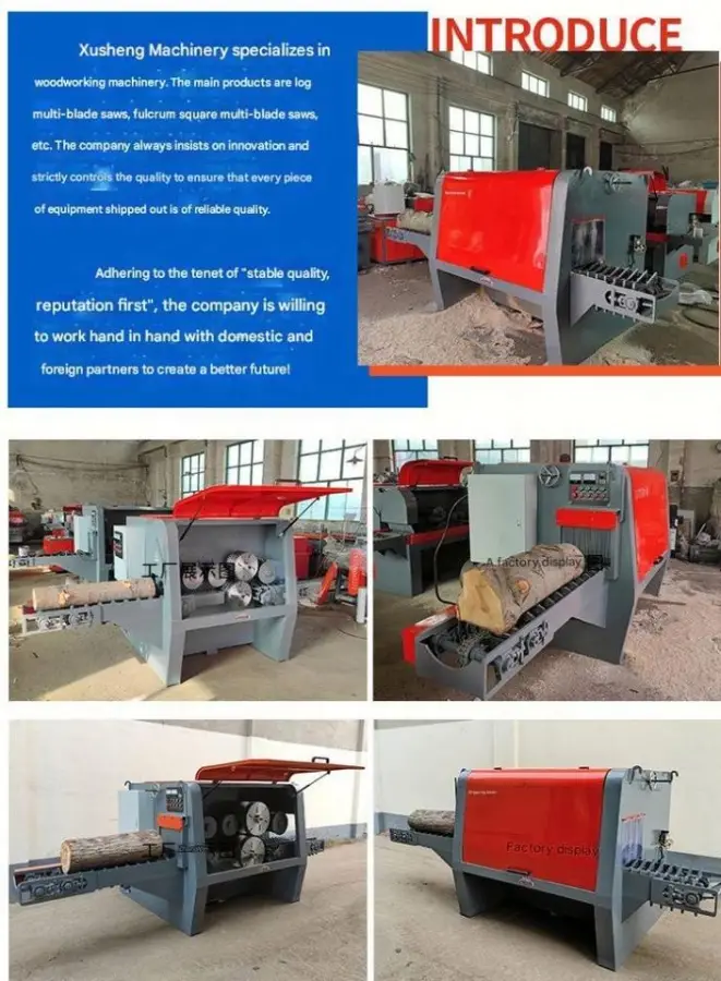 Automatic Cutting Machine for Large Wood Into Small Pieces — image 5