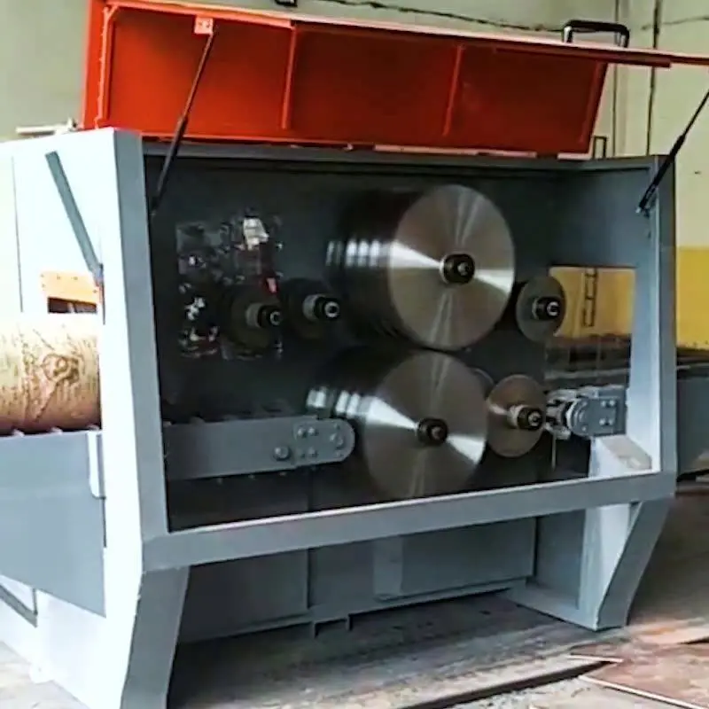 Automatic Cutting Machine for Large Wood Into Small Pieces — image 6