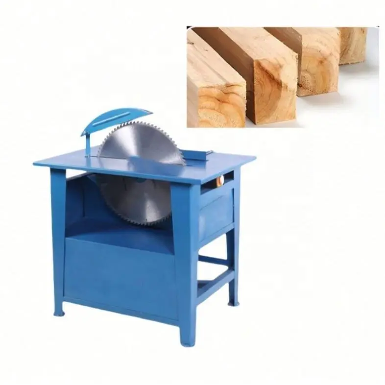 Home Type Desktop Woodworking Electric Saw Machine Circular Roundwood Cutting Device with Lift Push Table — image 5