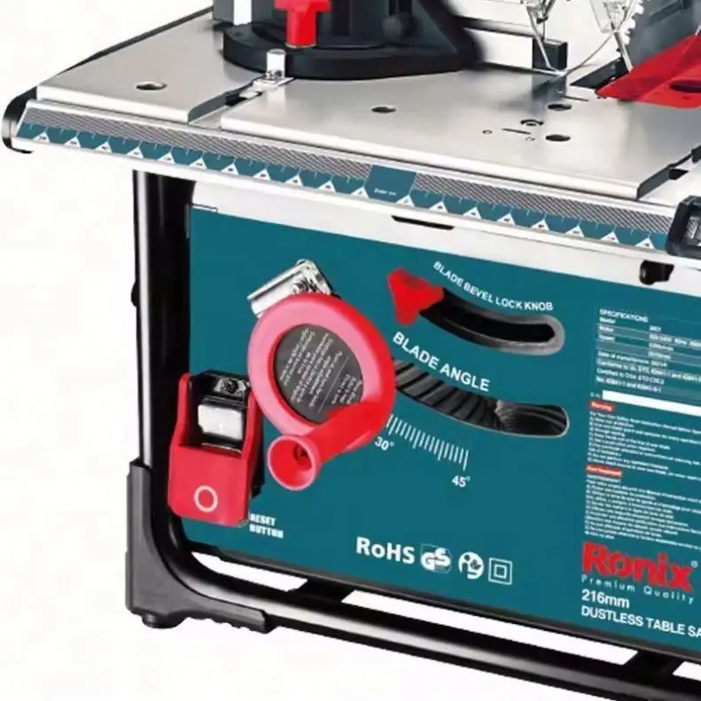 Multi Functional 5601Performance Dust-Collection Table Saw or Oblique Cutting Saw Electronic Table Saw Wood Cutting Machinery — image 3