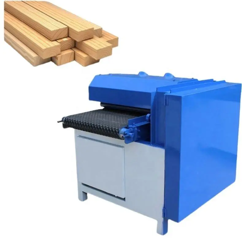 Automatic Horizontal Wood Cutting Machine Multi Blade Circular Rip Table Band Saw Square Plank Trimmer Woodworking Frame — view 1
