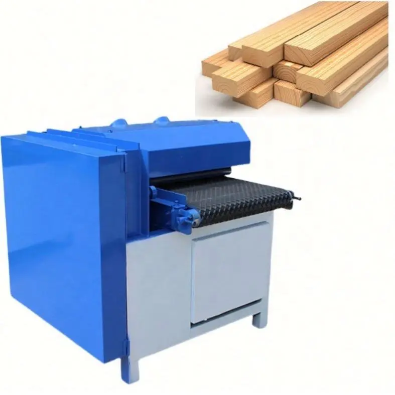 Automatic Horizontal Wood Cutting Machine Multi Blade Circular Rip Table Band Saw Square Plank Trimmer Woodworking Frame Saw — image 5