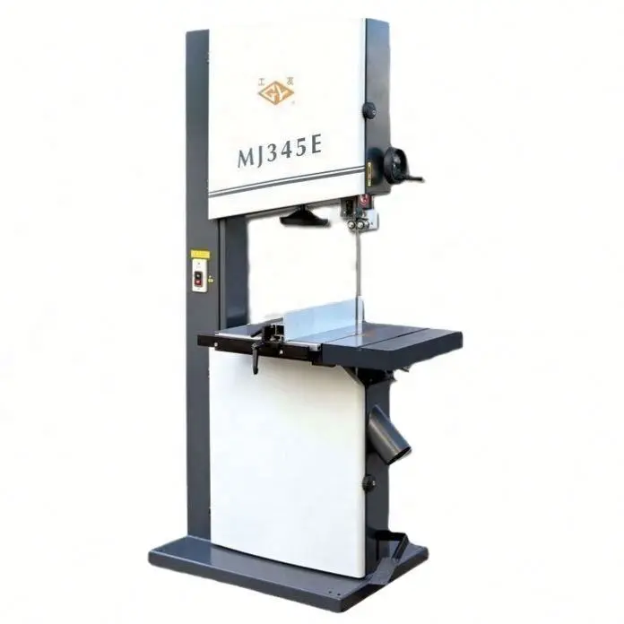 Automatic 220v Log Band Saw Machine New Condition Horizontal Design for Timber and Wood Cutting Core Components Blade — view 1