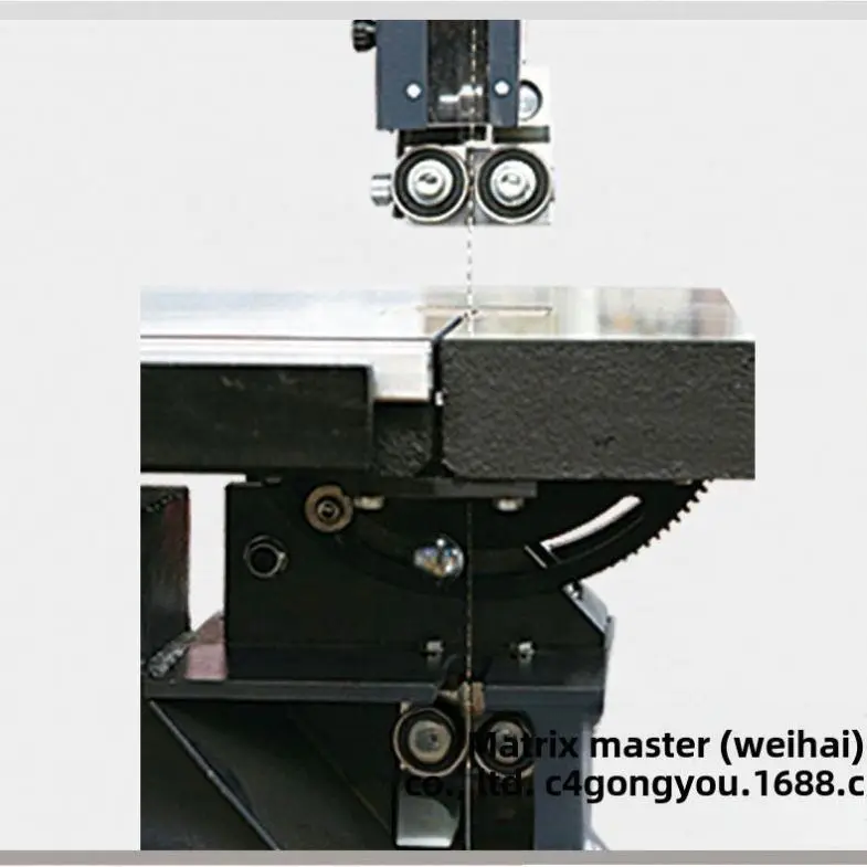 Automatic 220v Log Band Saw Machine New Condition Horizontal Design for Timber and Wood Cutting Core Components Blade — image 4