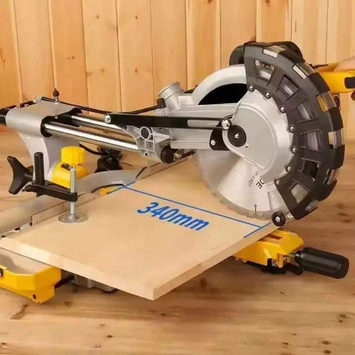 High Quality Multi-Purpose Sliding Miter Woodworking Saw Aluminum Knife for Cutting Herringbone & Plastic Wood Saw Machines — image 3