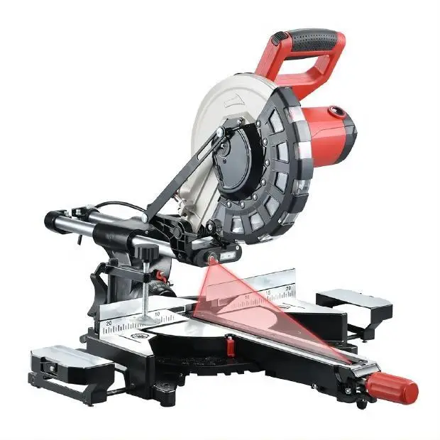 Automatic Hot Sale Mitre Saw Aluminum Alloy Woodworking Angle Cutting Machine Meter Saw Electric Mini Wood Sawing Machin — view 1