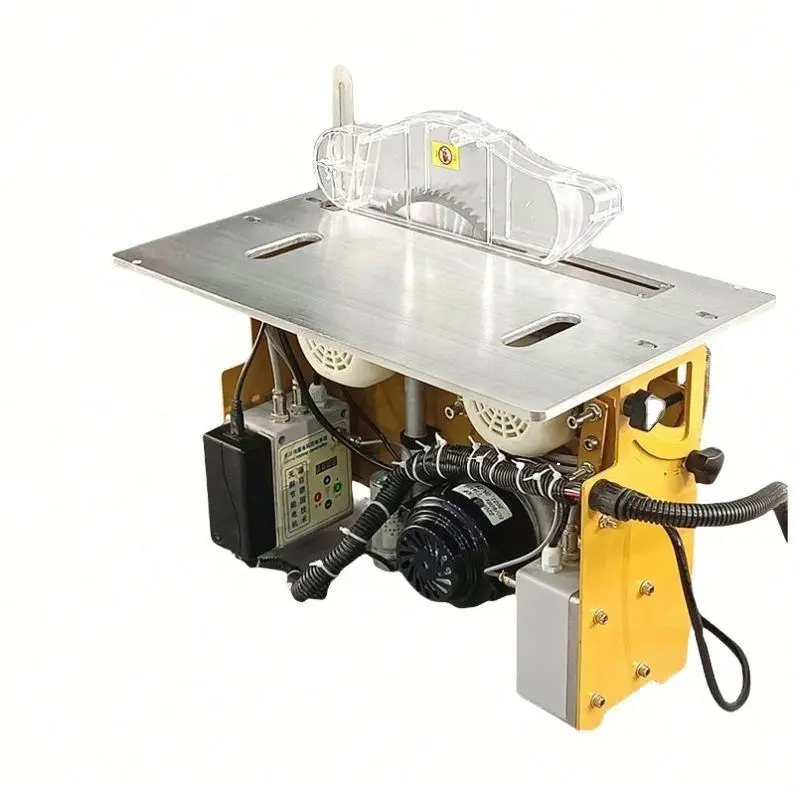 Precision Sliding Push Table Saw Folding Brushless Silent Dustless Submaster Woodworking Power Stand Work Station Mobile — view 1