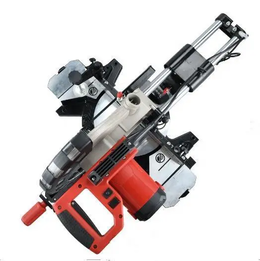 Automatic Hot Sale Mitre Saw Aluminum Alloy Woodworking Angle Cutting Machine Meter Saw Electric Mini Wood Sawing Machine — image 4