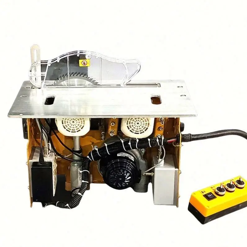 Precision Sliding Push Table Saw Folding Brushless Silent Dustless Submaster Woodworking Power Stand Work Station Mobile — image 5