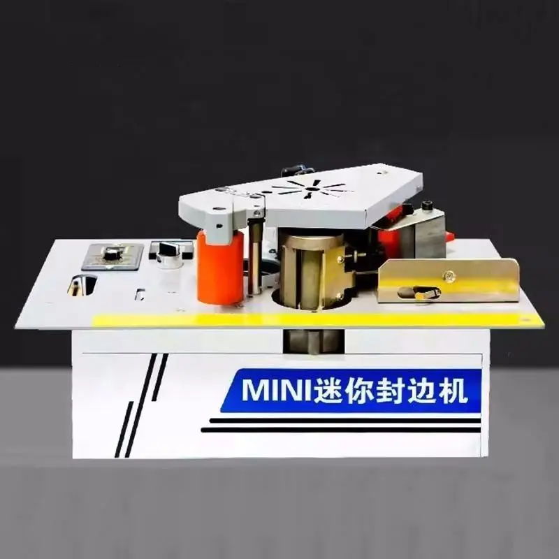 High Quality Automatic Woodworking Mini Edge Banding Machine with PLC and Bearing — image 2