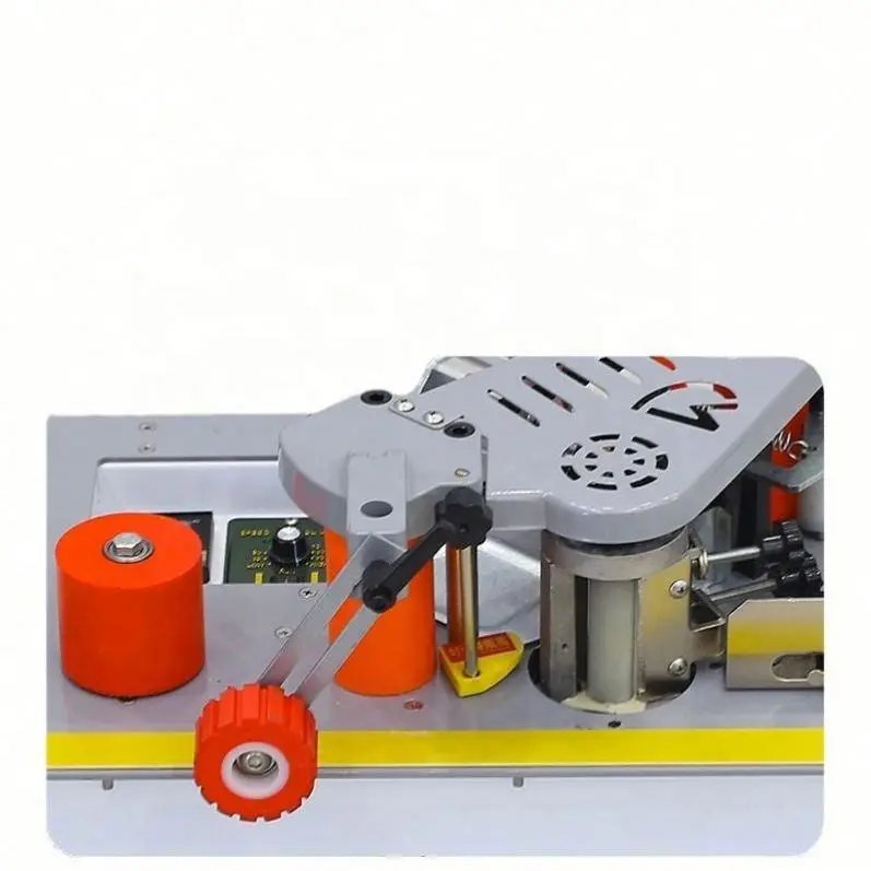 High Quality Automatic Woodworking Mini Edge Banding Machine with PLC and Bearing — image 4