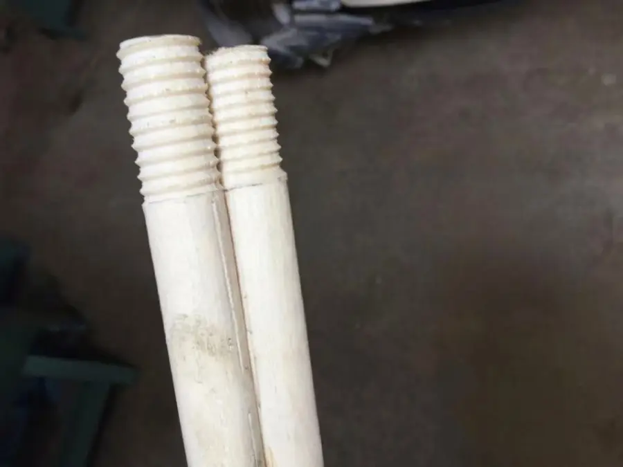 Fully Automatic Motorized Wooden Handle Threading Machine for Mops-Efficient Production of Threaded Handles — image 7