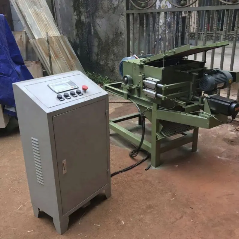 Automatic High Quality Wood Dryer & Waist Drumstick Shaping & Wood Handle Making Machine with Motor 1kw Power for Brushes — image 4