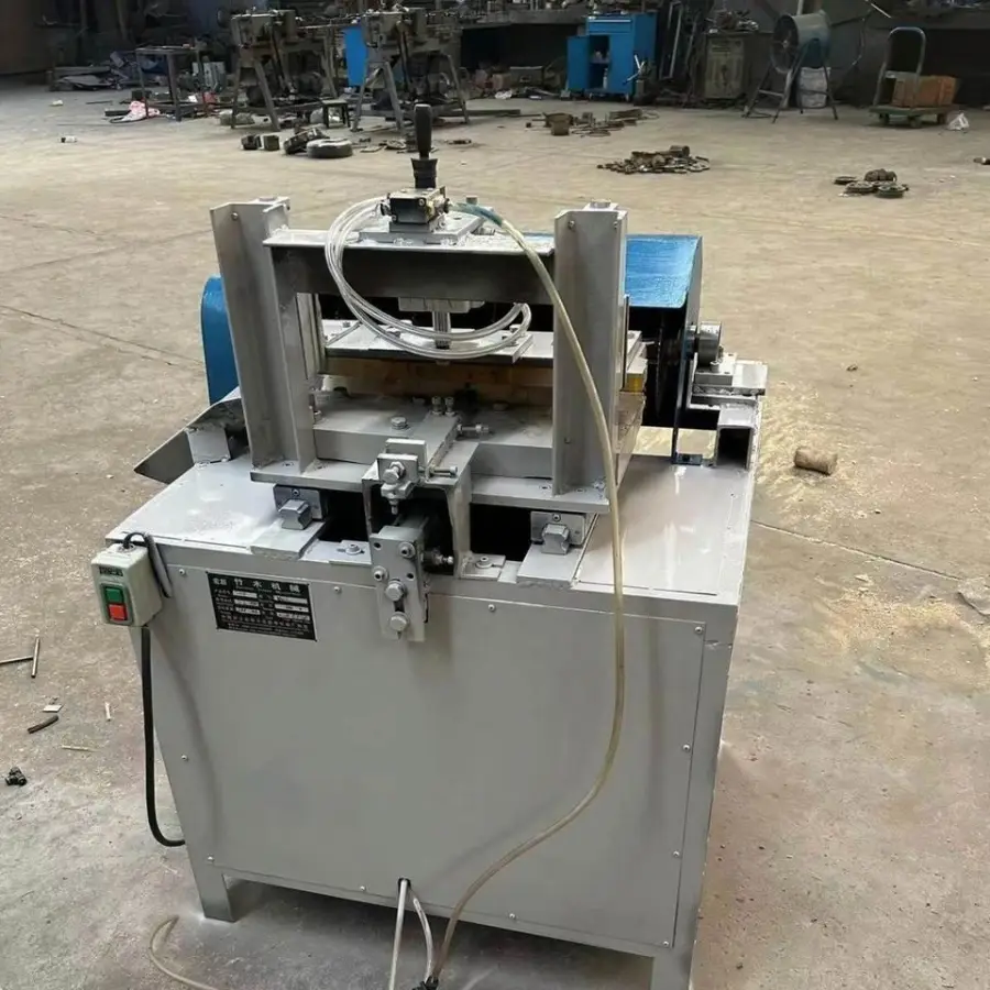 Adjustable High-yield Multi-segment Automatic Cross-cutting Saw Blade Machine for Cutting Mixed Hardwood Logs — image 5
