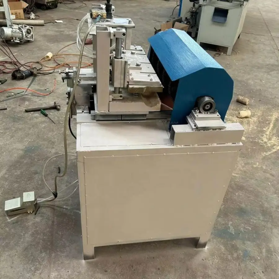 Adjustable High-yield Multi-segment Automatic Cross-cutting Saw Blade Machine for Cutting Mixed Hardwood Logs — image 6