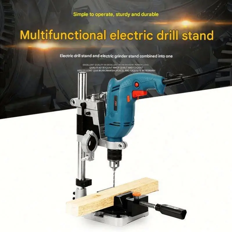 Multi-functional Electric Drill Stand, Electric Drill to Bench Drill, Universal Stand, Mini Bench Drill, Household Small — image 6
