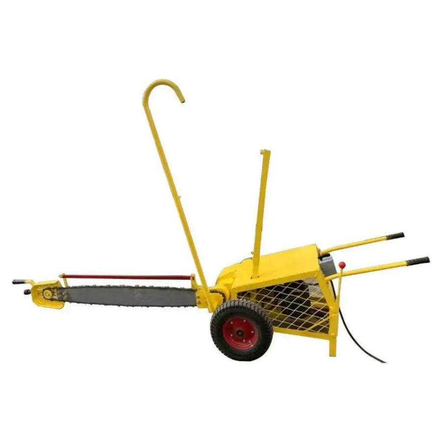 Big Log Sawmill Electric Chainsaw Portable Wood Slasher Timber Cutting Machine Farm Estates Forest Wood Saw Machine — view 1
