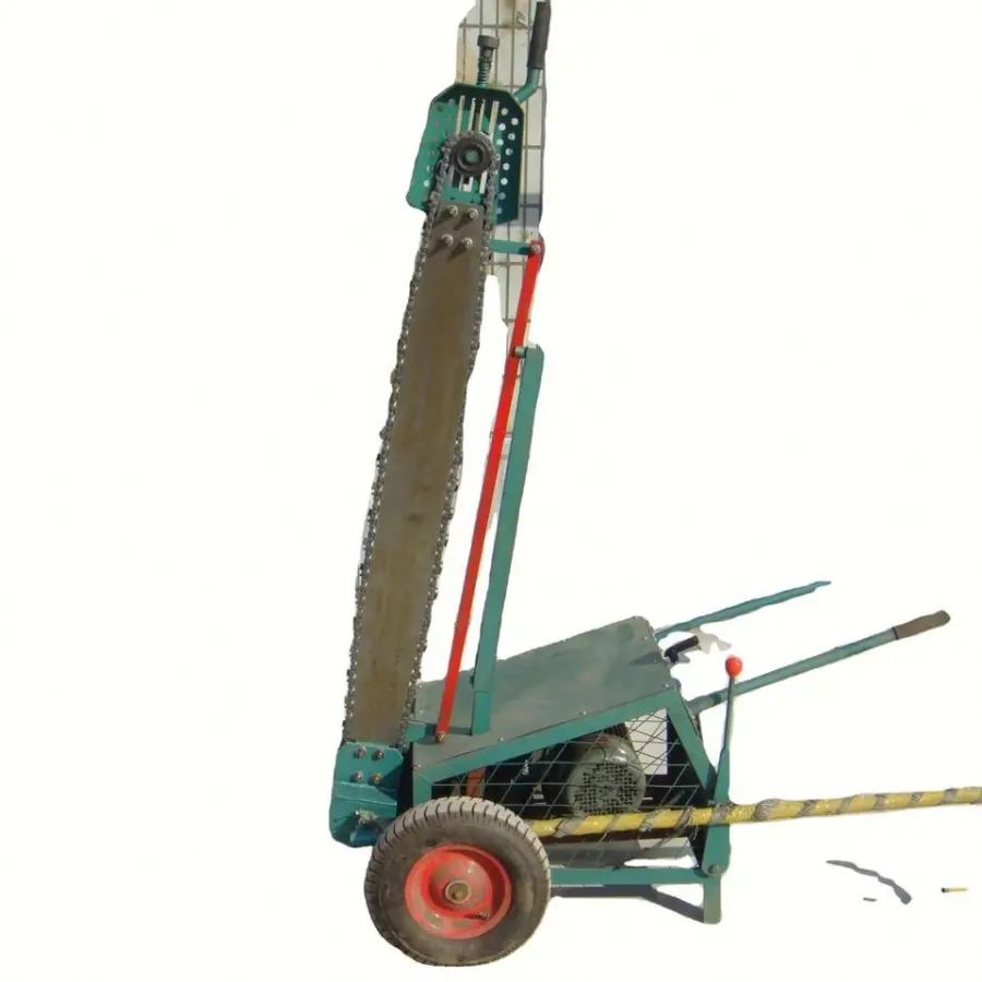 Big Log Sawmill Electric Chainsaw Portable Wood Slasher Timber Cutting Machine Farm Estates Forest Wood Saw Machine — image 5