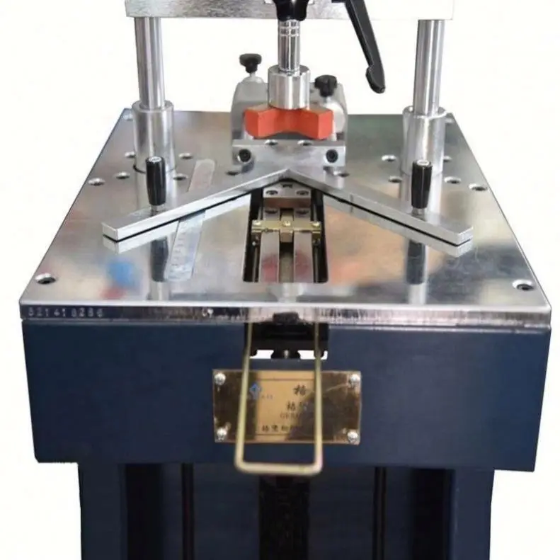 Foot Stepping Photo Making Pressing Nailing Machine Picture Frame Jointing Nailing Machine Wood Photo Frame Maker Machine — image 3