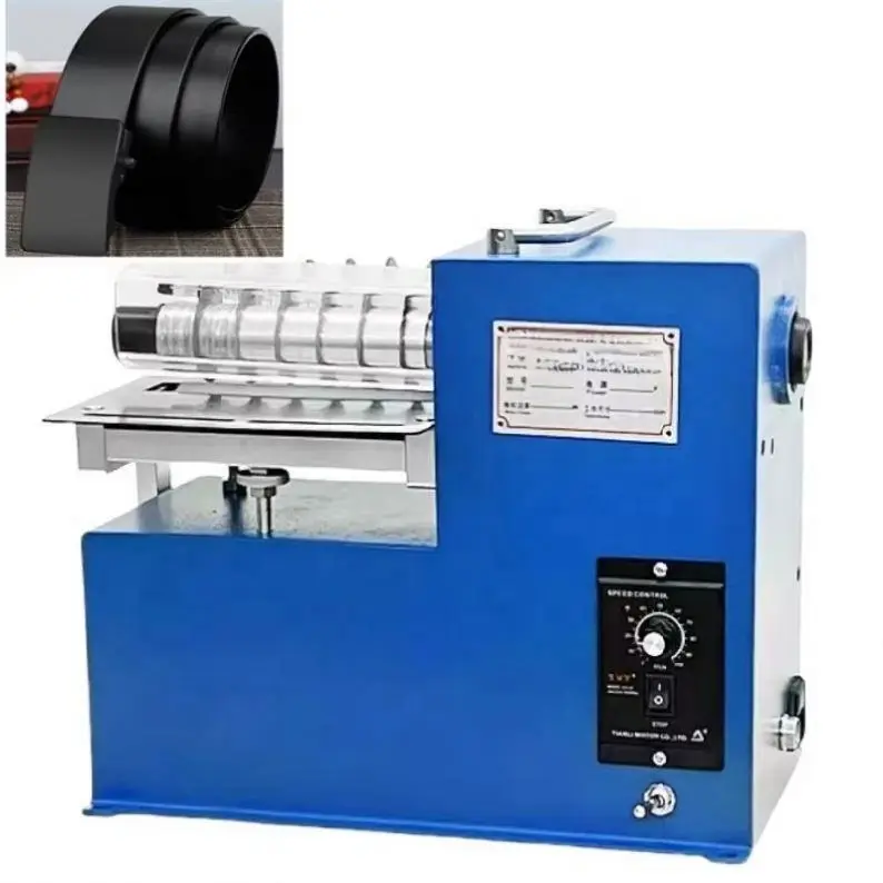 Leather Cutting Strip Machine Shoe Clothing Leather Cut Semi-Automatic Leather Cutting Machine for Sale /splitting Machi — view 1