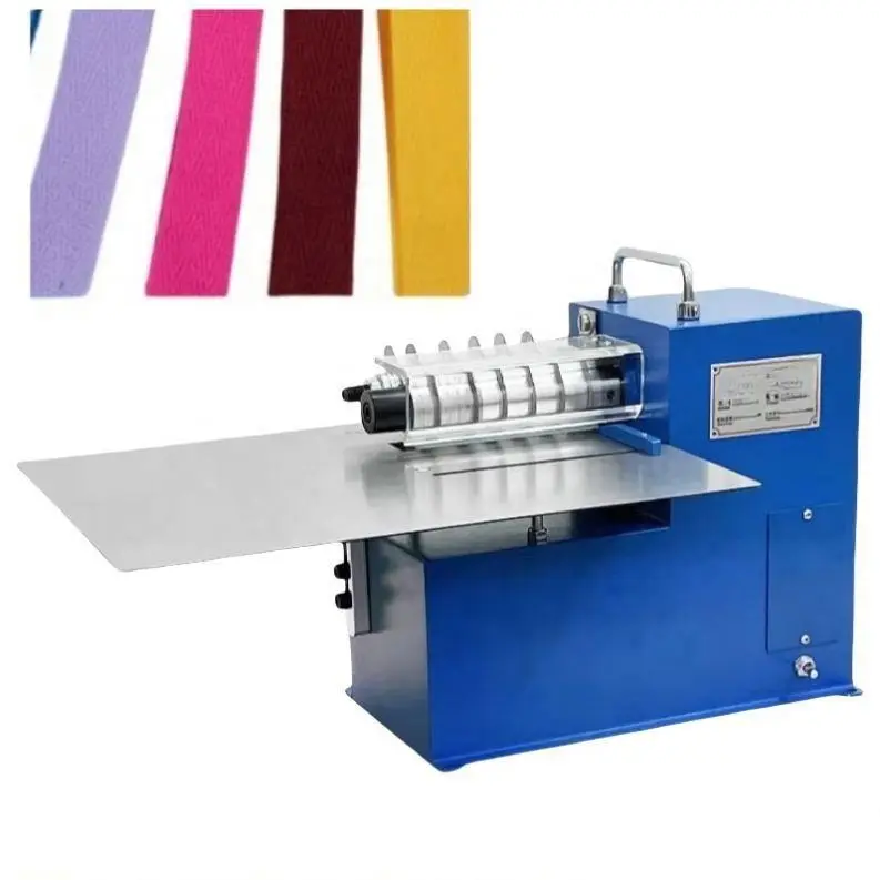 Leather Cutting Strip Machine Shoe Clothing Leather Cut Semi-Automatic Leather Cutting Machine for Sale /splitting Machine — image 3