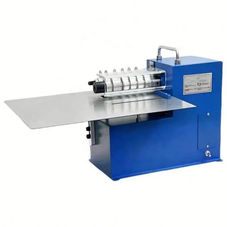 Leather Cutting Strip Machine Shoe Clothing Leather Cut Semi-Automatic Leather Cutting Machine for Sale /splitting Machine — image 4