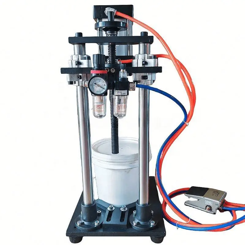 1-25L Electric Semi-Automatic New Capping Machine for Plastic Storage Barrel Caps with 1 Year Warranty — view 2