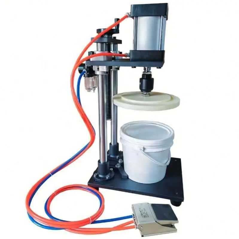 1-25L Electric Semi-Automatic New Capping Machine for Plastic Storage Barrel Caps with 1 Year Warranty — view 3