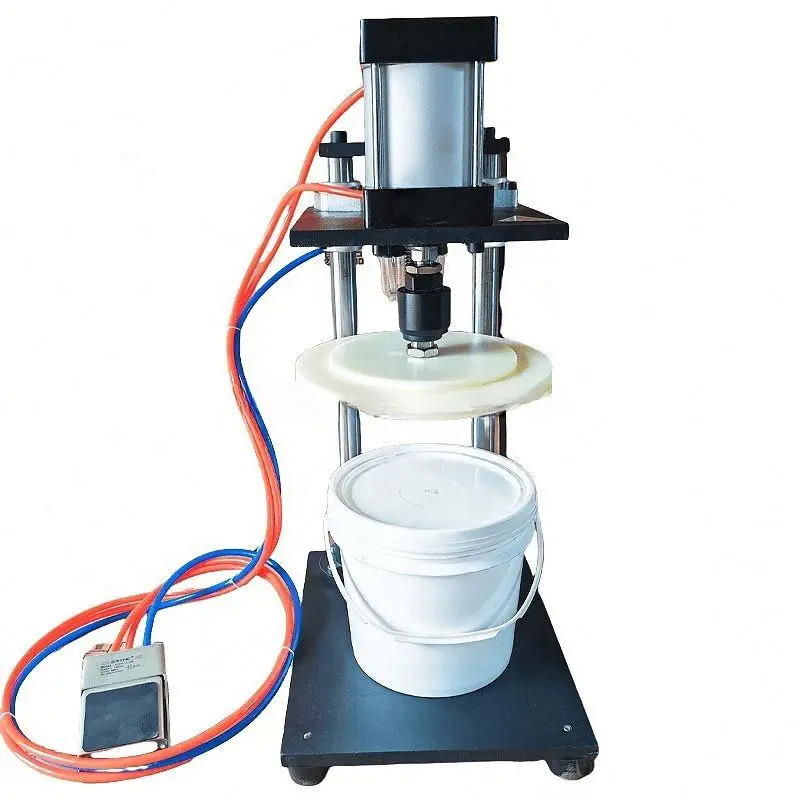 1-25L Electric Semi-Automatic New Capping Machine for Plastic Storage Barrel Caps with 1 Year Warranty — view 4