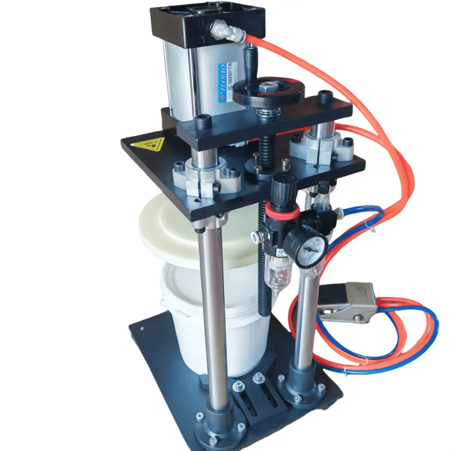 1-25L Electric Semi-Automatic New Capping Machine for Plastic Storage Barrel Caps with 1 Year Warranty — view 5